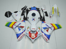 White, Blue and Red Valvoline Fairing Kit for a 2008, 2009, 2010 & 2011 Honda CBR1000RR motorcycle
