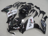 Black and White West Fairing Kit for a 2012, 2013, 2014, 2015 & 2016 Honda CBR1000RR motorcycle.