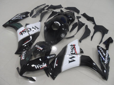 Honda CBR1000RR (2012-2016) Black & White West Fairings