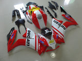 Red, White, Black and Yellow Ducati Style Fairing Kit for a 2012, 2013, 2014, 2015 & 2016 Honda CBR1000RR motorcycle