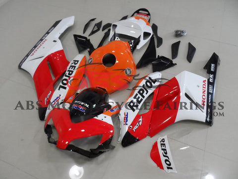 Honda CBR1000RR (2004-2005) Red, White & Orange REPSOL Fairings