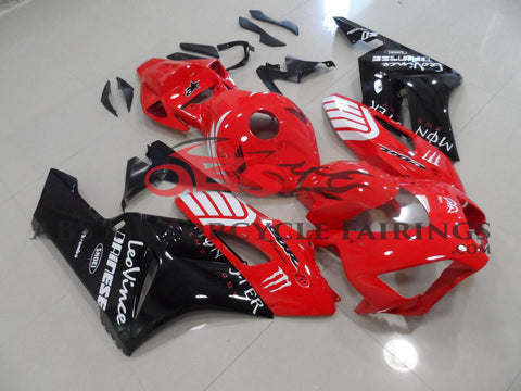 Honda CBR1000RR (2004-2005) Red, Black & White Monster Fairings