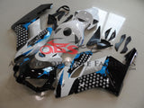Black, White and Blue Limited Edition Fairing Kit for a 2004 & 2005 Honda CBR1000RR motorcycle