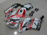 White, Red and Black Castrol Fairing Kit for a 2004 & 2005 Honda CBR1000RR motorcycle