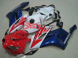 Red, White and Dark Blue Fairing Kit for a 2004 & 2005 Honda CBR1000RR motorcycle