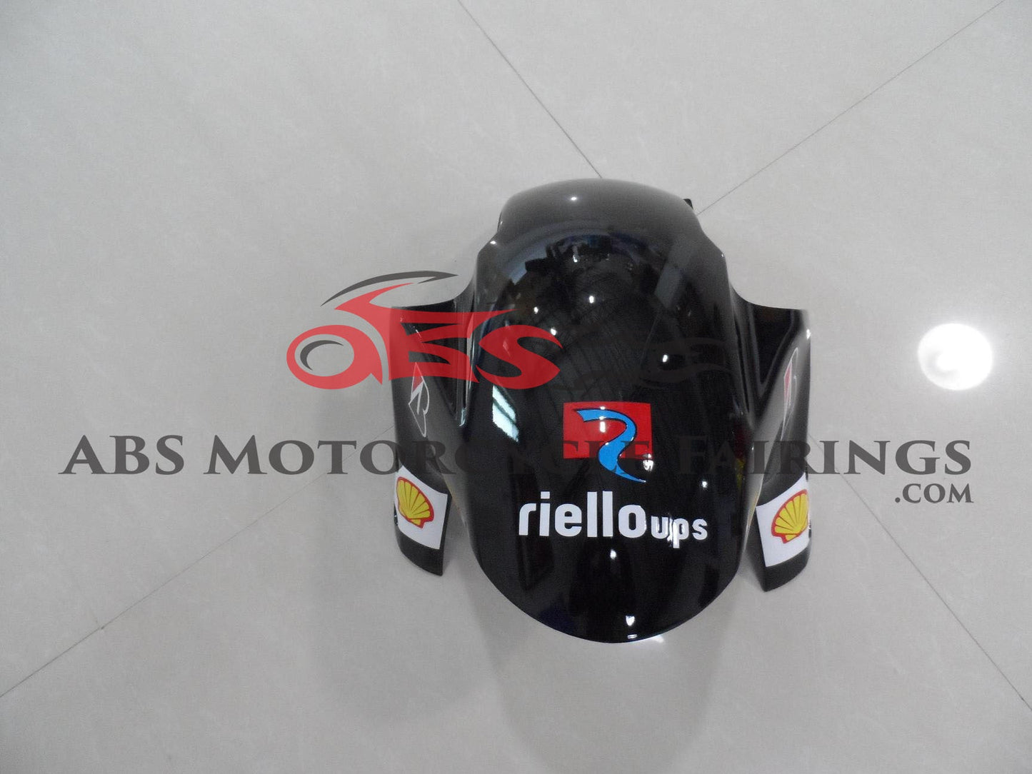 Red, White, Black and Yellow Ducati Style Fairing Kit for a 2004 & 2005 Honda CBR1000RR motorcycle