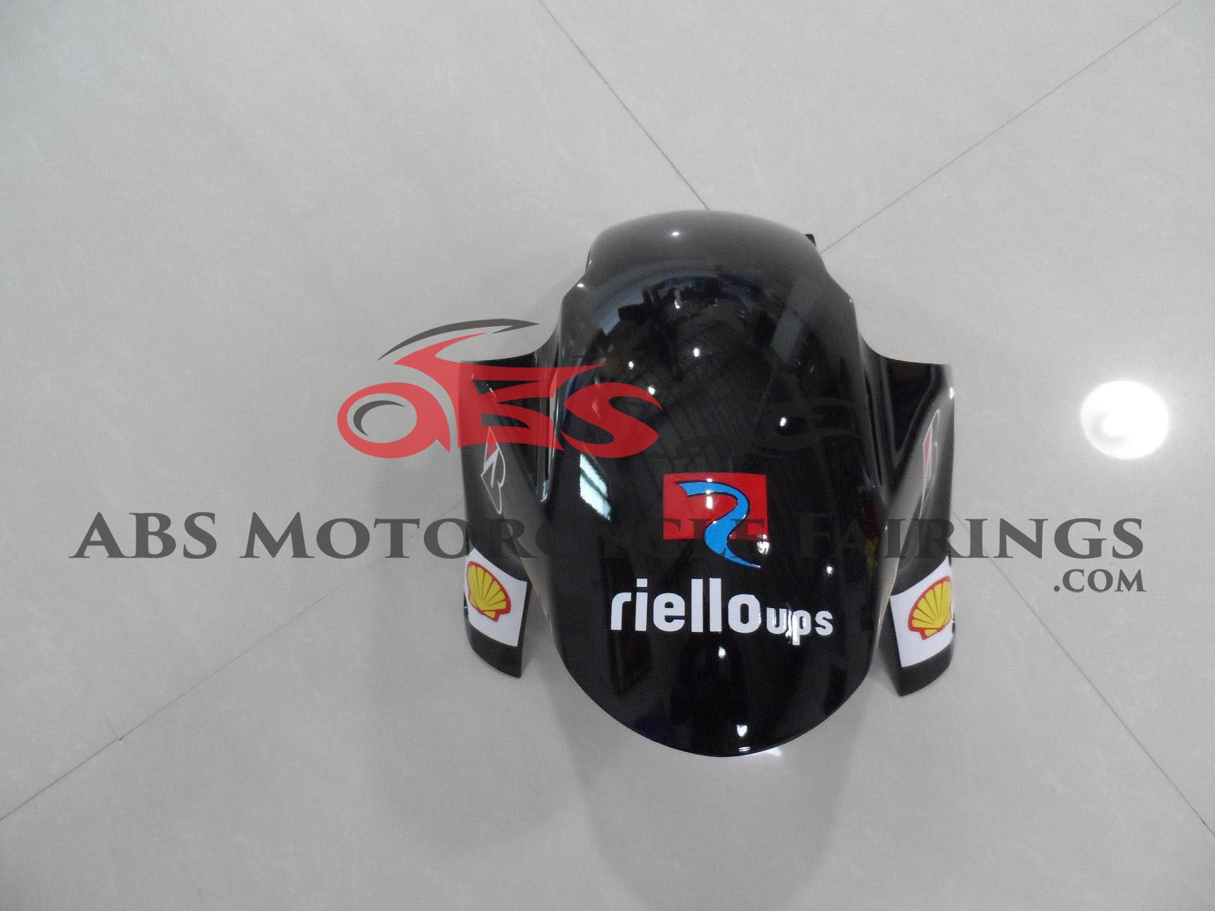 Red, White, Black and Yellow Ducati Style Fairing Kit for a 2004 & 2005 Honda CBR1000RR motorcycle