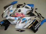 Honda CBR1000RR (2004-2005) White, Black & Blue Konica Minolta Fairings