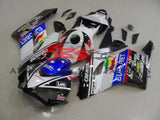 Black and White Lee Fairing Kit for a 2004 & 2005 Honda CBR1000RR motorcycle