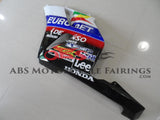 Black and White Lee Fairing Kit for a 2004 & 2005 Honda CBR1000RR motorcycle