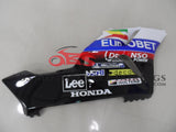 Black and White Lee Fairing Kit for a 2004 & 2005 Honda CBR1000RR motorcycle