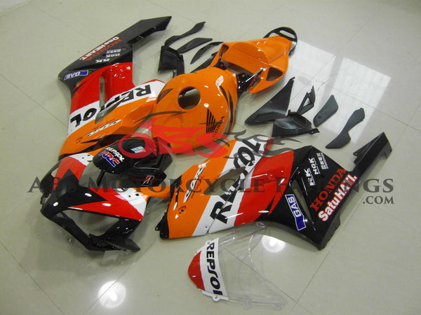 Honda CBR1000RR (2004-2005) Orange Gas SatuHATI Repsol Fairings