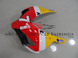 Red, White and Yellow REPSOL Fairing Kit for a 2004 & 2005 Honda CBR1000RR motorcycle