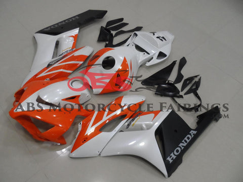 Honda CBR1000RR (2004-2005) White, Orange & Black Fairings