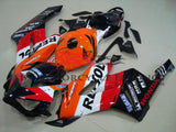 Honda CBR1000RR (2004-2005) Black, Orange, White & Red GAS Repsol Fairings