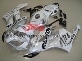 White and Silver REPSOL Fairing Kit for a 2004 & 2005 Honda CBR1000RR motorcycle