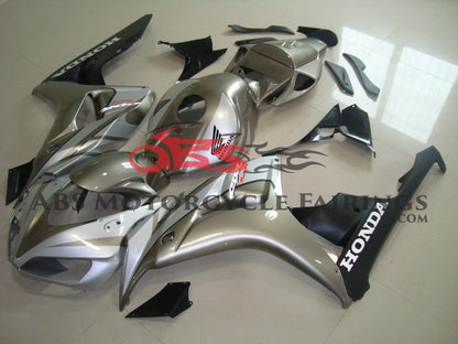 Silver Fairing Kit for a 2006 & 2007 Honda CBR1000RR motorcycle