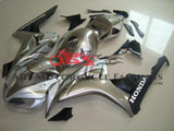 Silver Fairing Kit for a 2006 & 2007 Honda CBR1000RR motorcycle