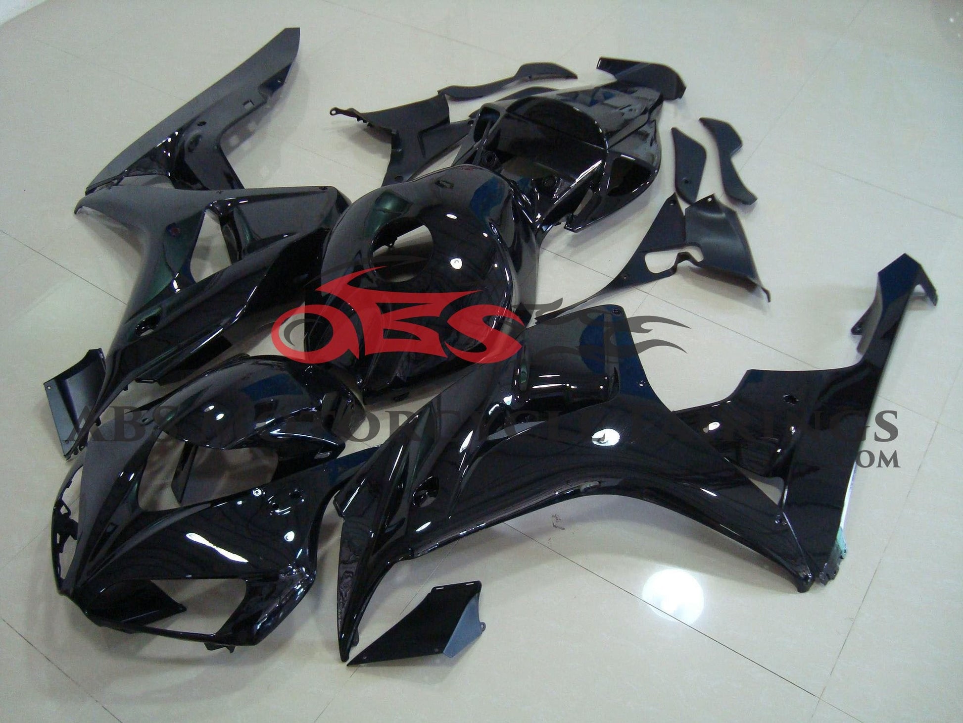 Gloss Black Fairing Kit for a 2006 & 2007 Honda CBR1000RR motorcycle