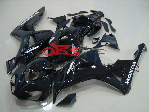 Black & Silver Decals 2006-2007 Honda CBR1000RR