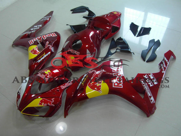 Honda CBR1000RR (2006-2007) Candy Red RedBull Fairings