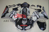 Matte Black and Silver REPSOL Fairing Kit for a 2006 & 2007 Honda CBR1000RR motorcycle