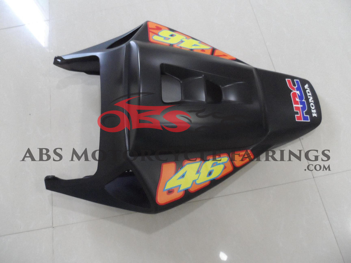 Honda CBR1000RR (2006-2007) Matte Black & Orange ROSSI Fairings