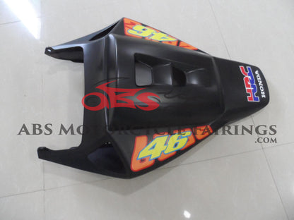 Honda CBR1000RR (2006-2007) Matte Black & Orange ROSSI Fairings