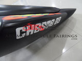 Matte Black and Orange ROSSI Fairing Kit for a 2006 & 2007 Honda CBR1000RR motorcycle