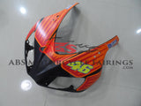 Honda CBR1000RR (2006-2007) Matte Black & Orange ROSSI Fairings