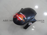 Matte Black and Orange ROSSI Fairing Kit for a 2006 & 2007 Honda CBR1000RR motorcycle