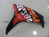 Matte Black and Orange ROSSI Fairing Kit for a 2006 & 2007 Honda CBR1000RR motorcycle