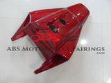 Candy Apple Red and Gray Tribal Flame Fairing Kit for a 2006 & 2007 Honda CBR1000RR motorcycle