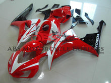 Red, White and Black Fairing Kit for a 2006 & 2007 Honda CBR1000RR motorcycle