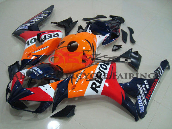 Honda CBR1000RR (2006-2007) Orange, Dark Blue, Red & White REPSOL Fairings