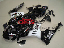 Black and White West Fairing Kit for a 2006 & 2007 Honda CBR1000RR motorcycle