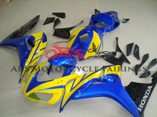 Honda CBR1000RR (2006-2007) Yellow & Blue Fairings