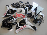 Black and White SatuHATI Fairing Kit for a 2008, 2009, 2010 & 2011 Honda CBR1000RR motorcycle