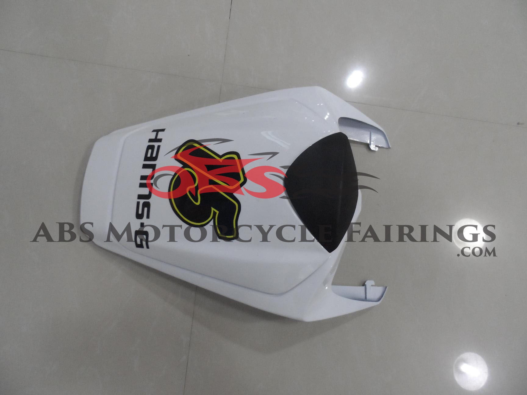 White, Blue and Yellow HANNspree Fairing Kit for a 2008, 2009, 2010 & 2011 Honda CBR1000RR motorcycle