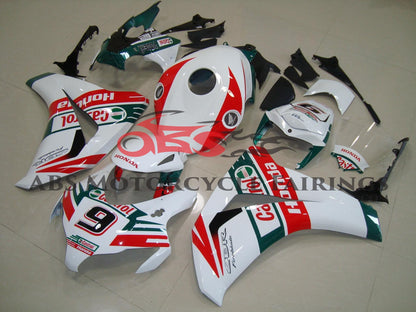 White, Red and Green Castrol #9 Fairing Kit for a 2008, 2009, 2010 & 2011 Honda CBR1000RR motorcycle