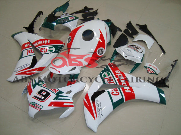 Honda CBR1000RR (2008-2011) White, Red & Green Castrol #9 Fairings