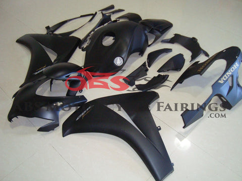 Honda CBR1000RR (2008-2011) Matte Black, Silver & Gold Fireblade Fairings