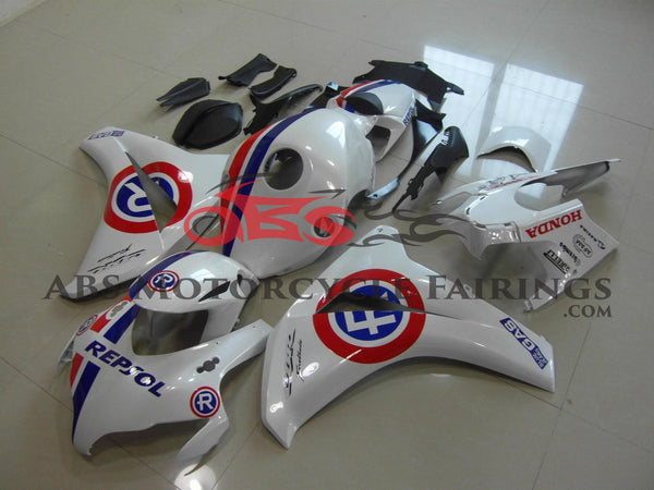 Honda CBR1000RR (2008-2011) White, Blue & Red Repsol Fairings 
