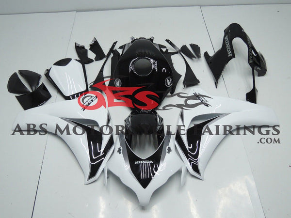 White & Black Honda CBR1000RR