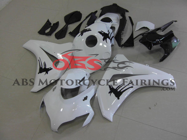 White with Special Decals 2008-2011 Honda CBR1000RR