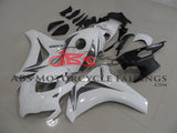 Honda CBR1000RR (2008-2011) White & Silver Fairings