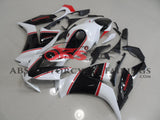 Honda CBR1000RR (2012-2016) White, Black and Red Stripe Fairings