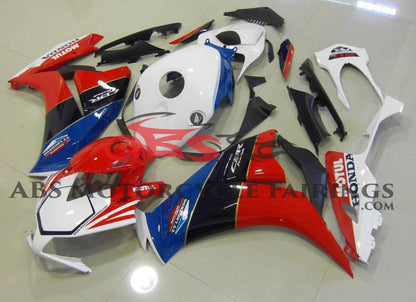 Honda CBR1000RR (2012-2016) White, Red & Blue Motul Fairings