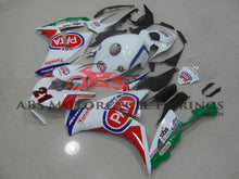 White, Red, Green & Blue PATA Fairing Kit for a 2012, 2013, 2014, 2015 & 2016 Honda CBR1000RR motorcycle