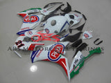 White, Red, Green & Blue PATA Fairing Kit for a 2012, 2013, 2014, 2015 & 2016 Honda CBR1000RR motorcycle